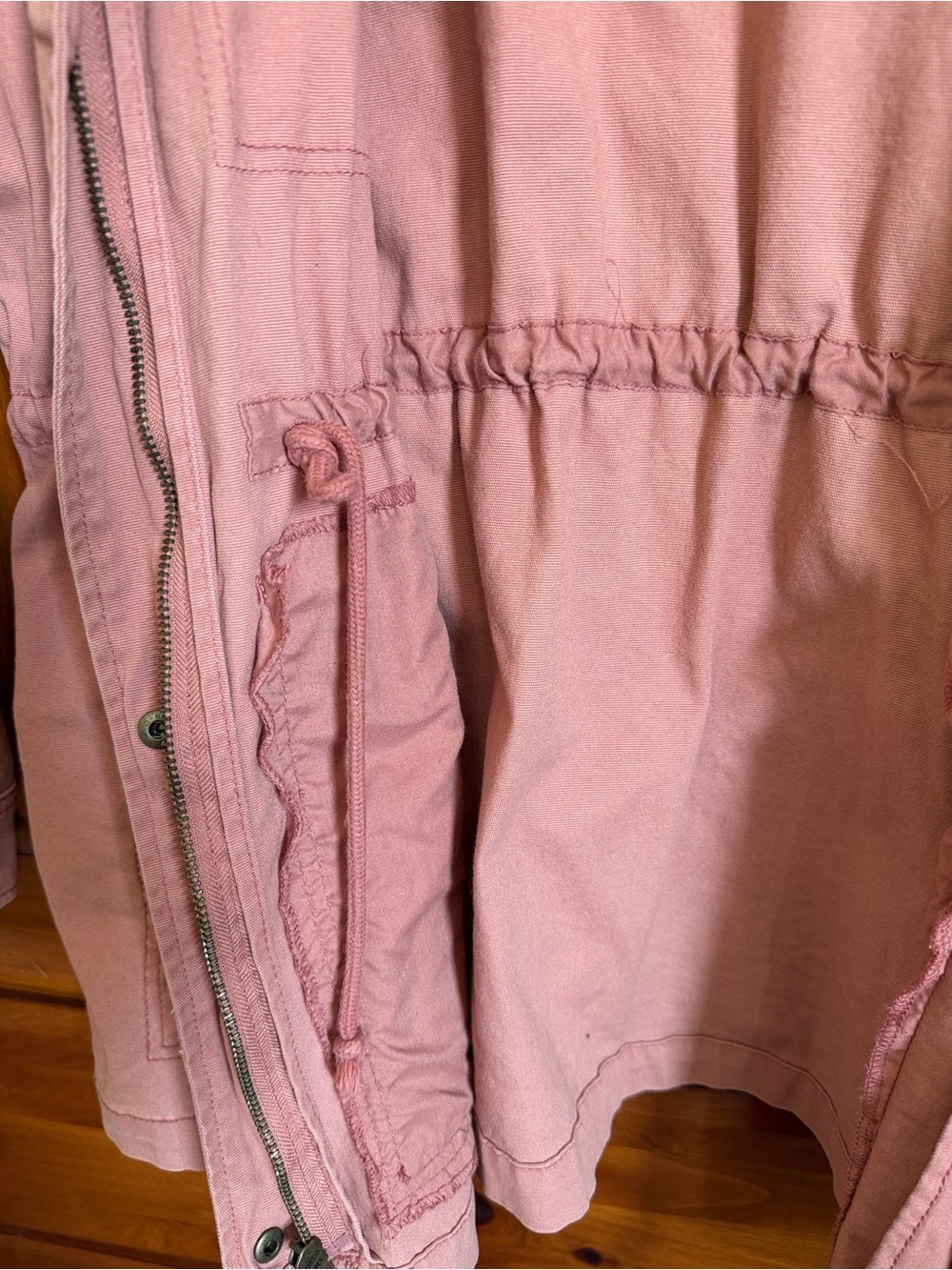 Old Navy Women's Dusty Rose Utility Jacket - Picture 8 of 9